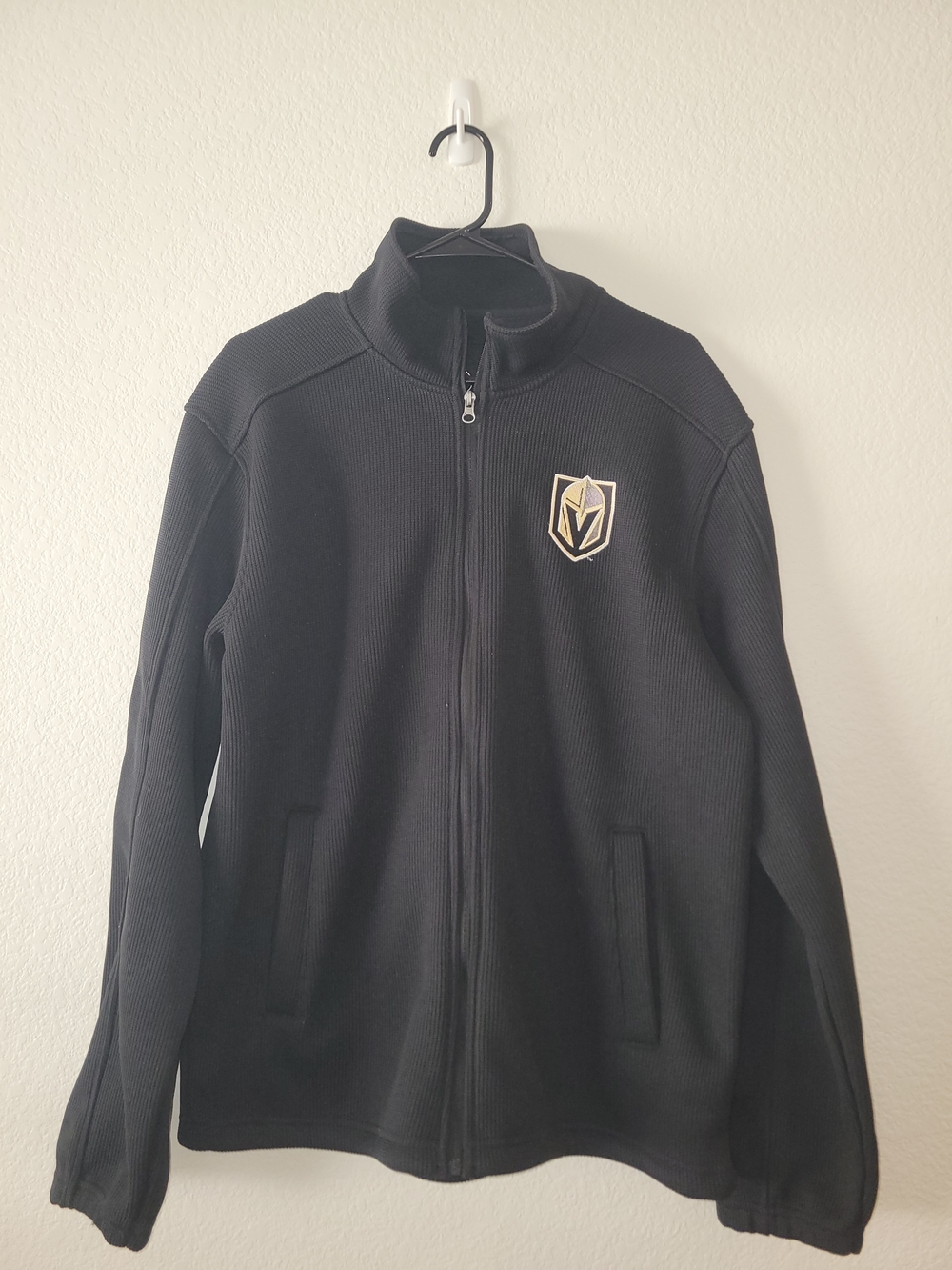 Men's Vegas Golden Knights Black Full-Zip Jacket -GIII Sports by Carl Banks